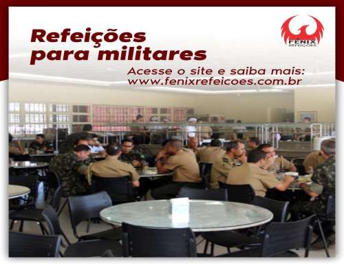 Refeições para Militares